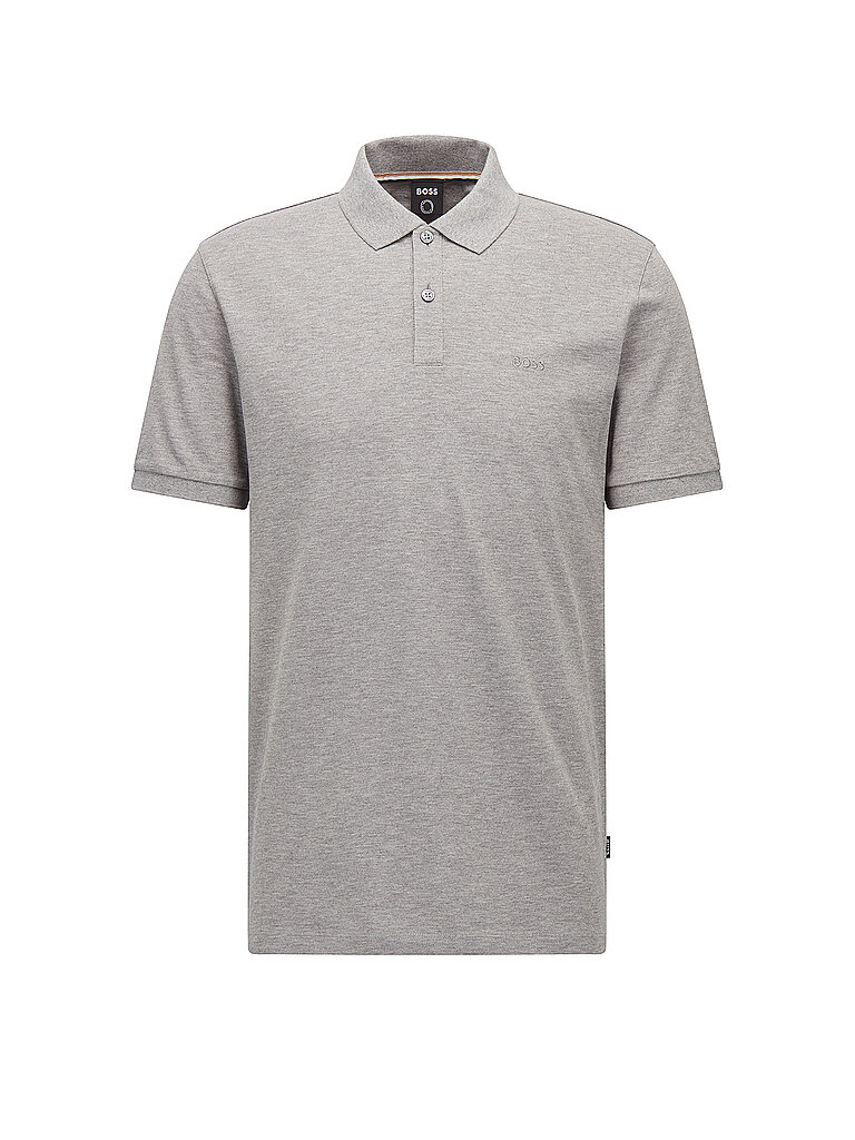 BOSS Poloshirt Regular Fit PALLAS grau | S von Boss