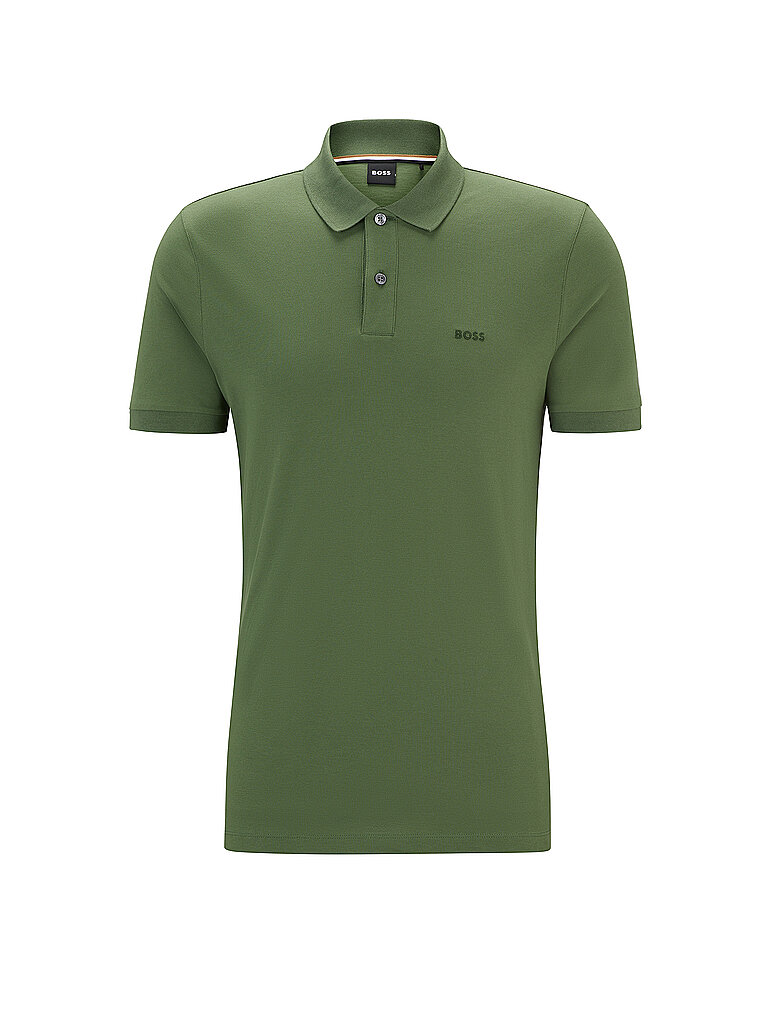 BOSS Poloshirt Regular Fit PALLAS grün | L von Boss