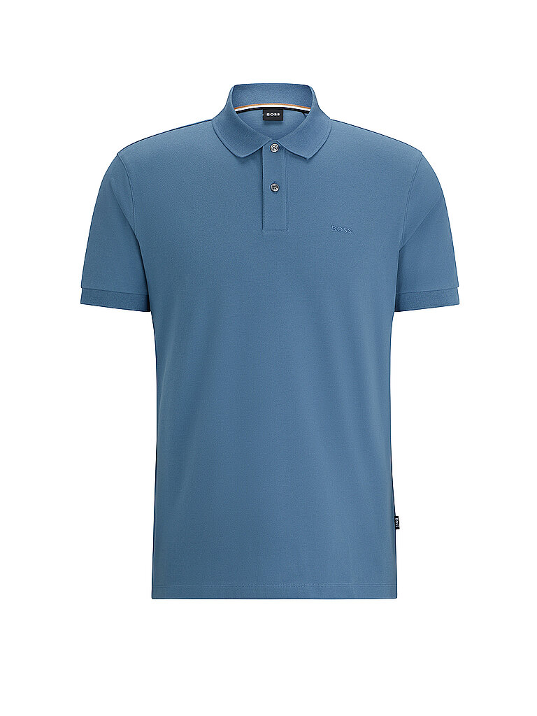 BOSS Poloshirt Regular Fit PALLAS hellblau | L von Boss