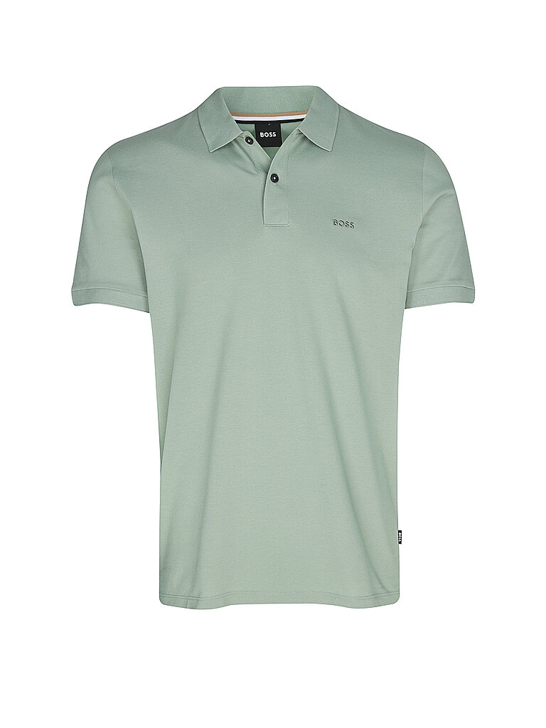 BOSS Poloshirt Regular Fit PALLAS hellgrün | L von Boss