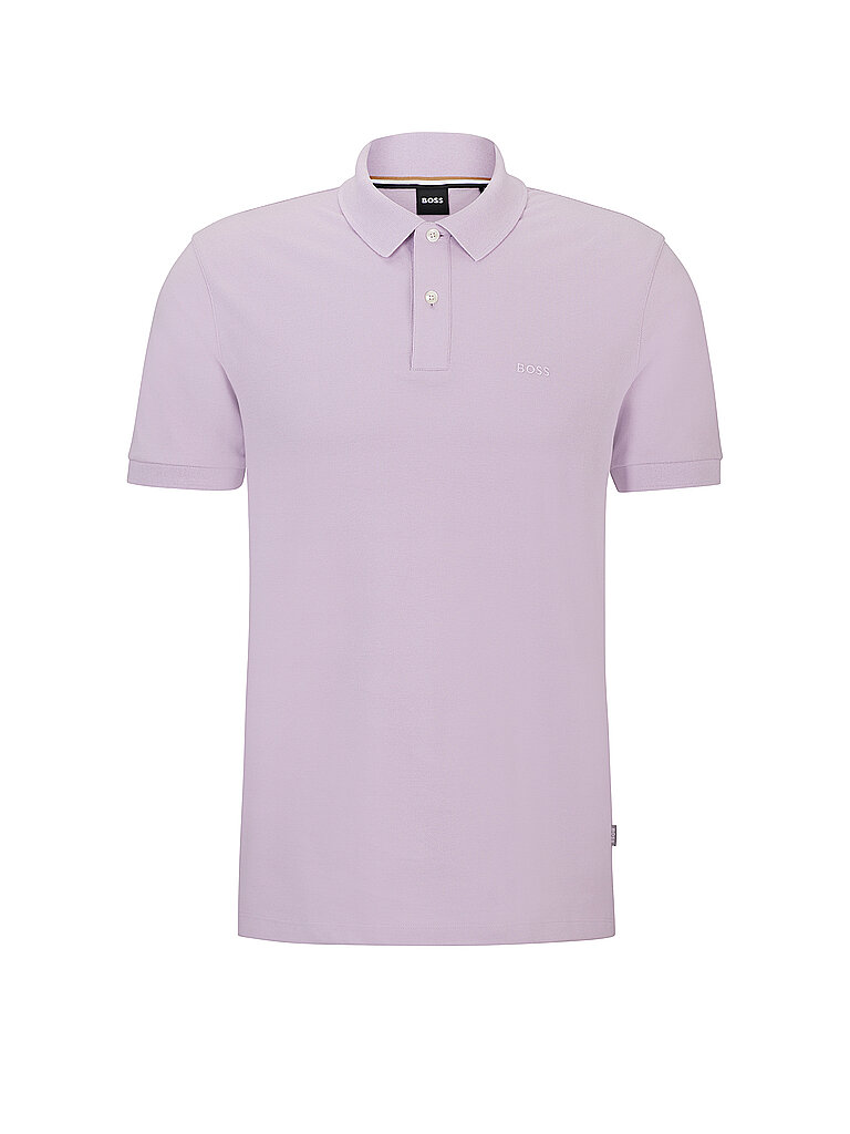 BOSS Poloshirt Regular Fit PALLAS lila | L von Boss