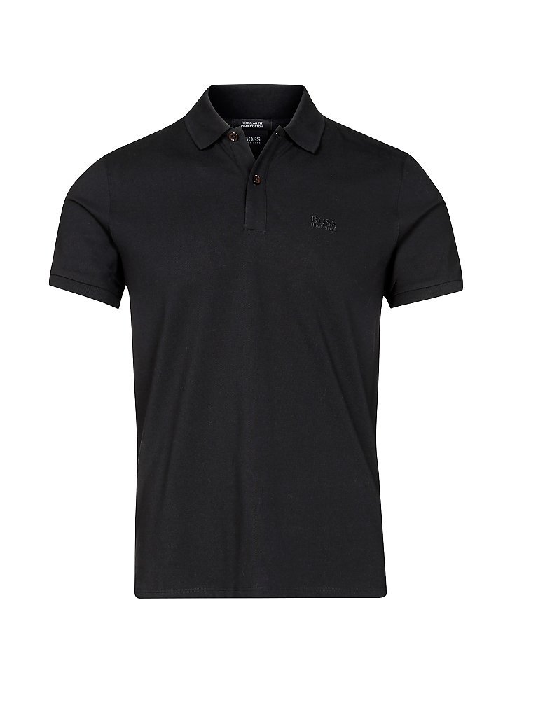 BOSS Poloshirt Regular Fit PALLAS schwarz | L von Boss