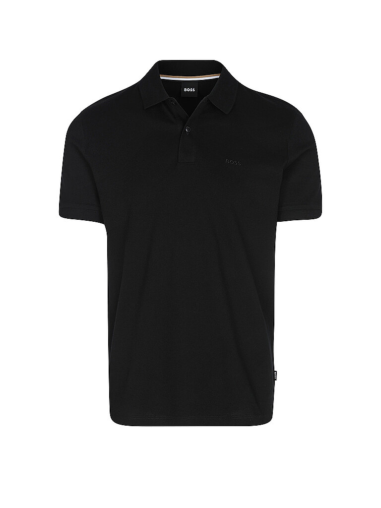 BOSS Poloshirt Regular Fit PALLAS schwarz | M von Boss