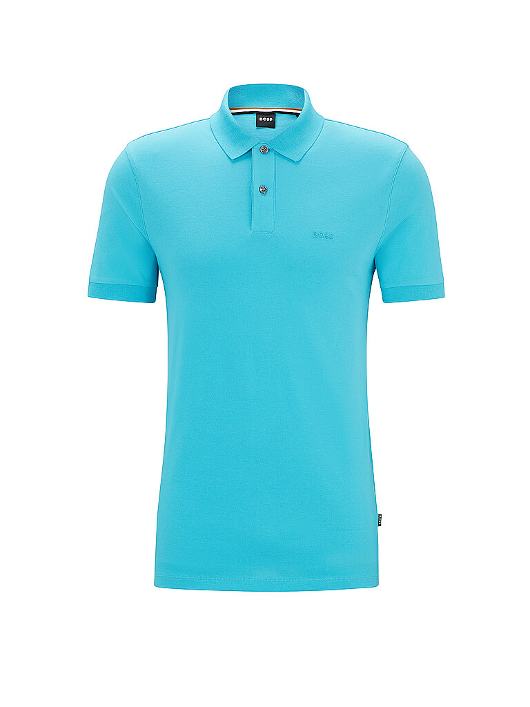 BOSS Poloshirt Regular Fit PALLAS türkis | L von Boss