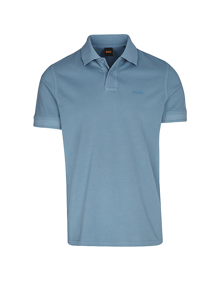 BOSS Poloshirt Regular Fit PRIME hellblau | L von Boss