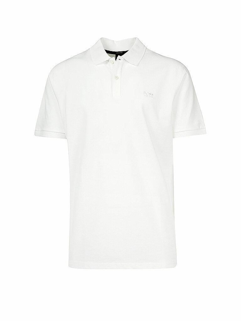 BOSS Poloshirt Regular Fit Pallas weiss | L von Boss