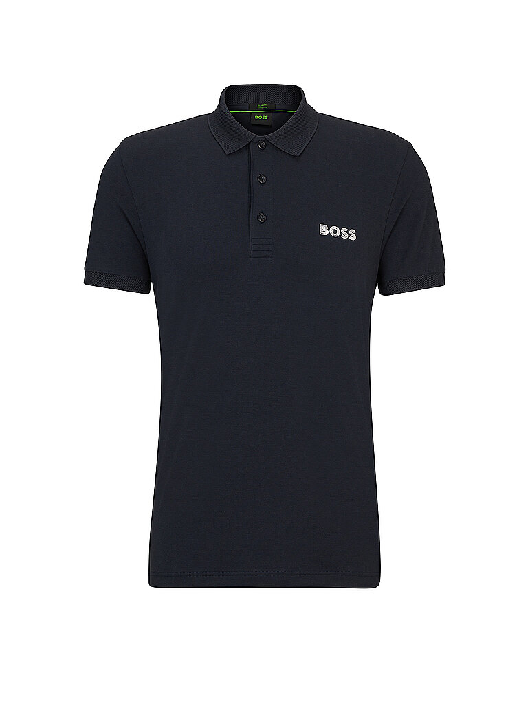 BOSS Poloshirt Slim Fit PAULE dunkelblau | L von Boss