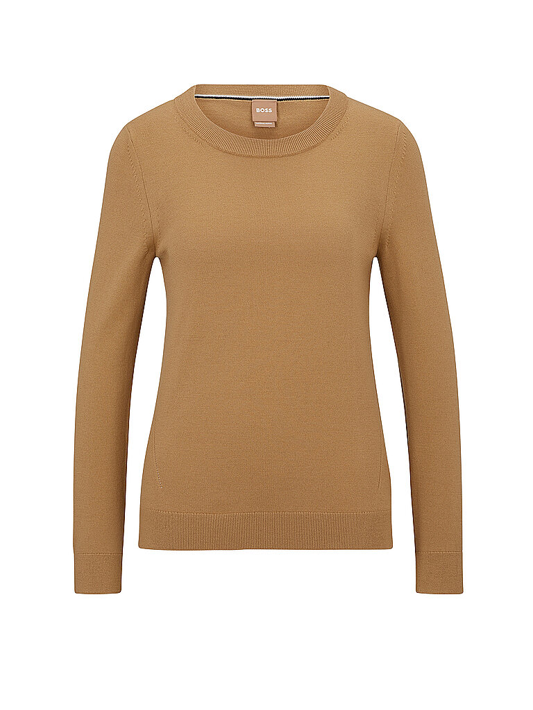 BOSS Pullover FEGANASI beige | L von Boss