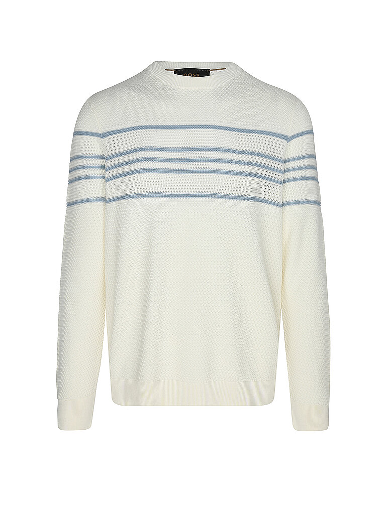 BOSS Pullover JIUSTO creme | L von Boss