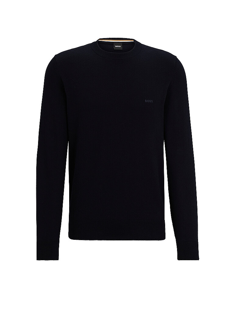 BOSS Pullover Regular Fit PACAS-L  blau | L von Boss