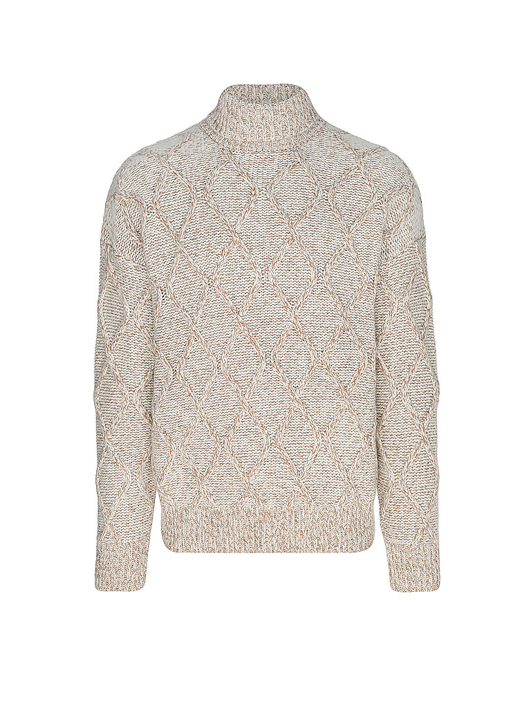 BOSS Rollkragenpullover ESTUPENDO beige | L von Boss