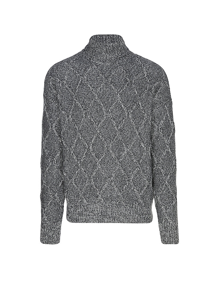 BOSS Rollkragenpullover ESTUPENDO grau | L von Boss