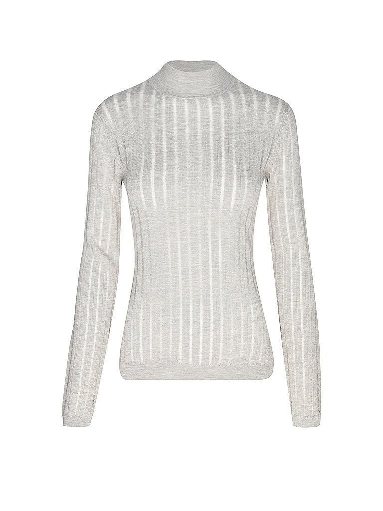 BOSS Rollkragenpullover FATIRAMI grau | L von Boss