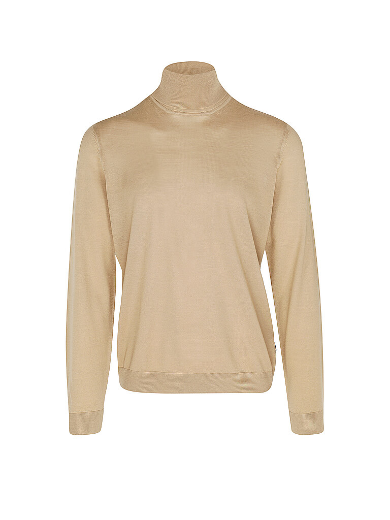 BOSS Rollkragenpullover Slim Fit MUSSO camel | L von Boss