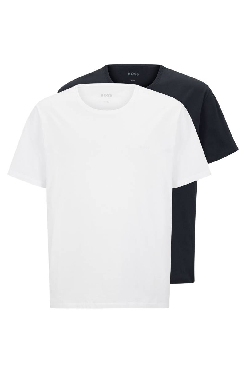 BOSS Rundhalsshirt »B-TShirtRN 2P Comfor«, mit tonalen Logo von Boss