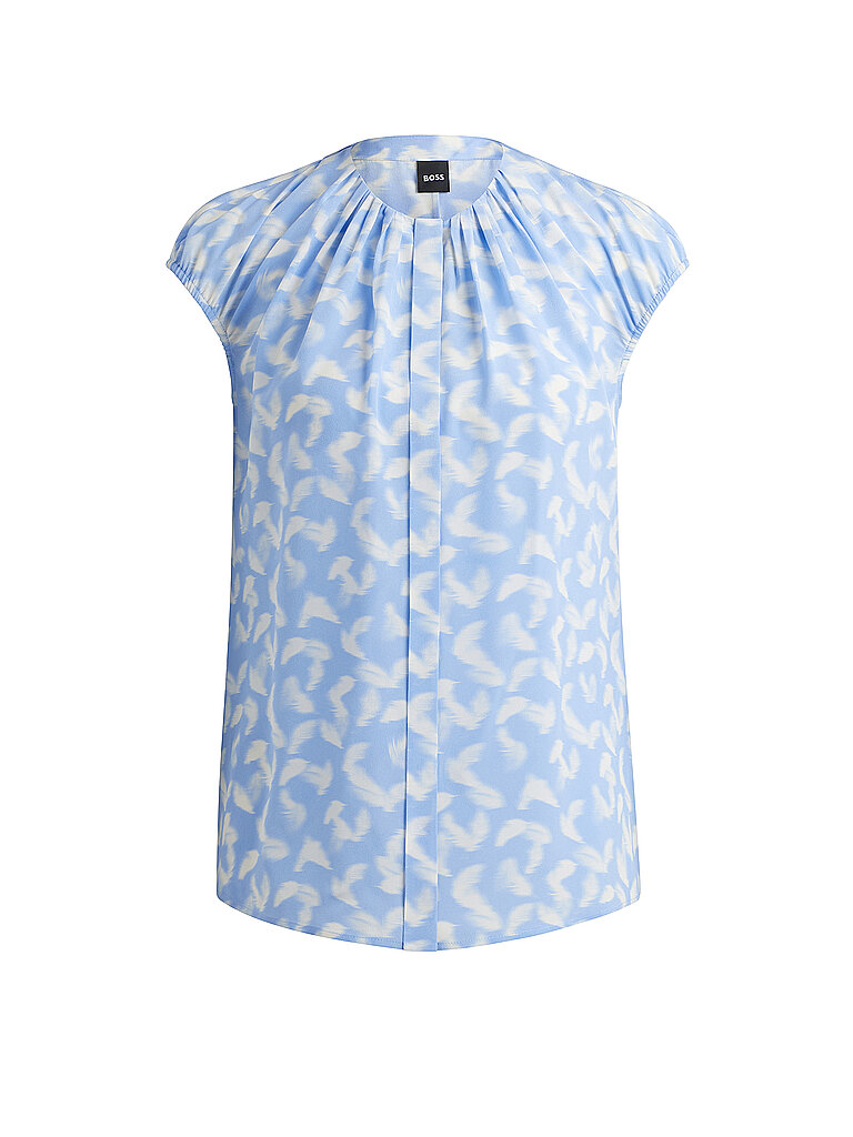 BOSS Seidenbluse BERIKA blau | 32 von Boss