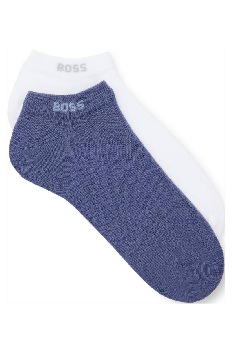 BOSS Sneakersocken »2P AS Uni Colors CC«, (Packung, 2 Paar), mit dezentem Logoschriftzug von Boss