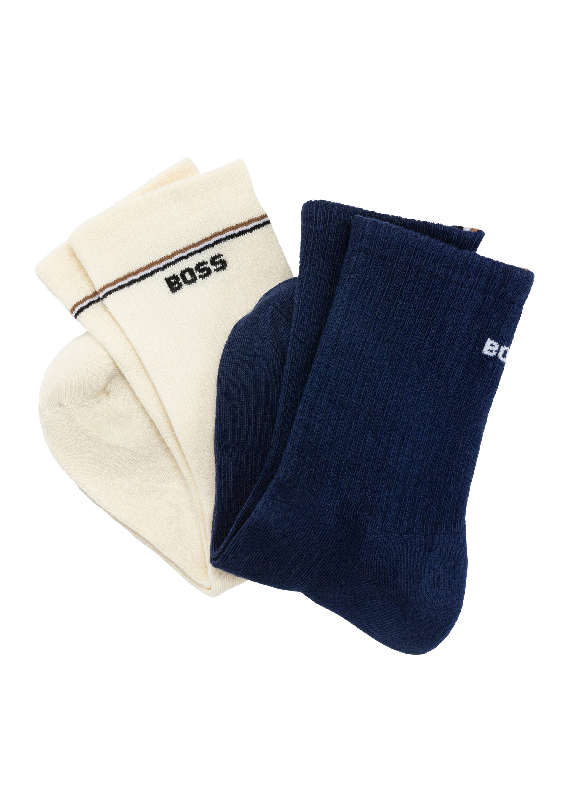 BOSS Socken »2P QS Iconic CC W«, (Packung, 2 Paar, 2er), mit BOSS-Logoschriftzug von Boss