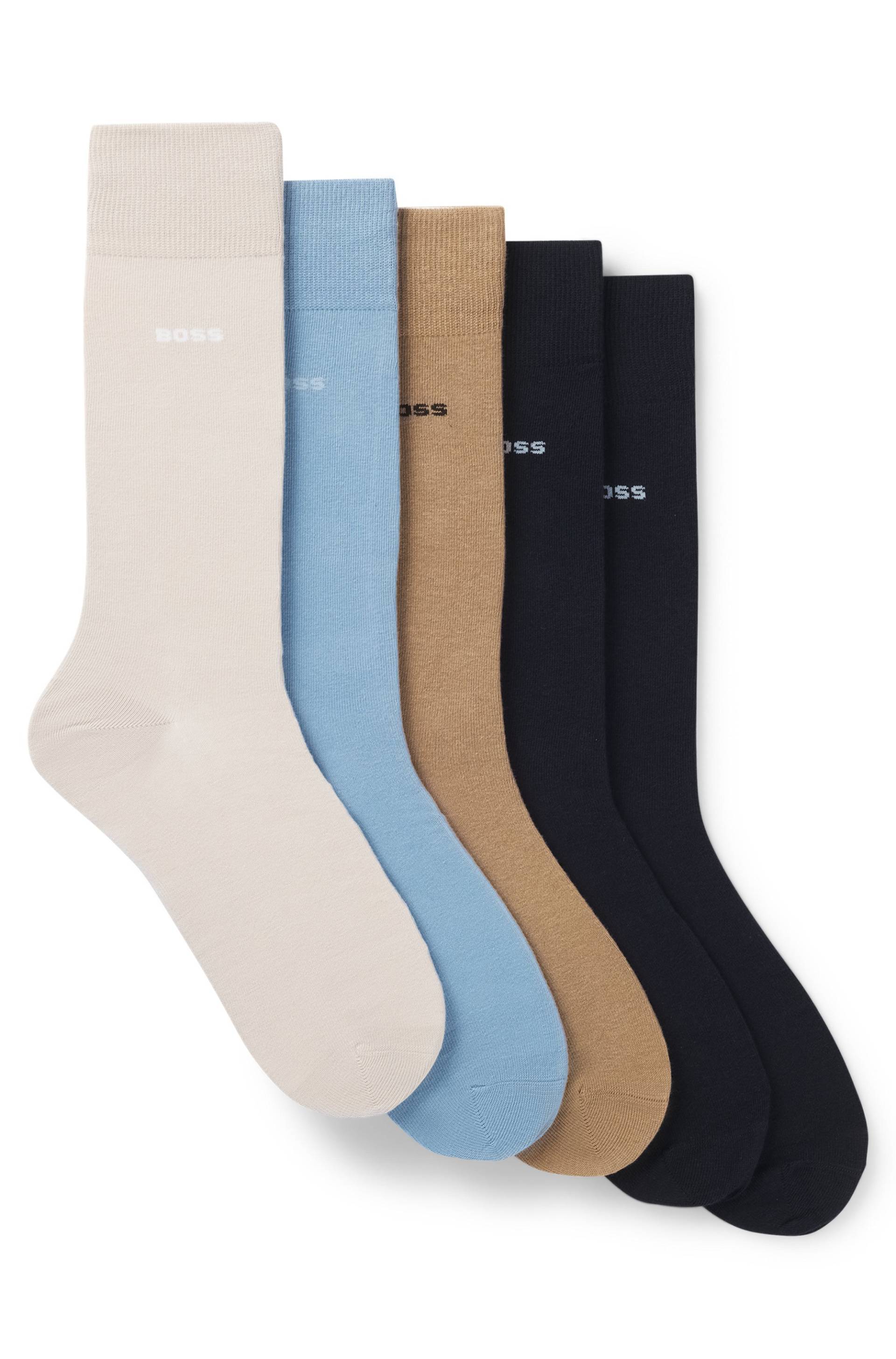 BOSS Socken »5P Uni Color CC«, (5 Paar), in klassischer Unifarbe von Boss