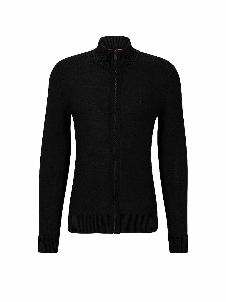 BOSS Strickjacke AVAC schwarz | L von Boss