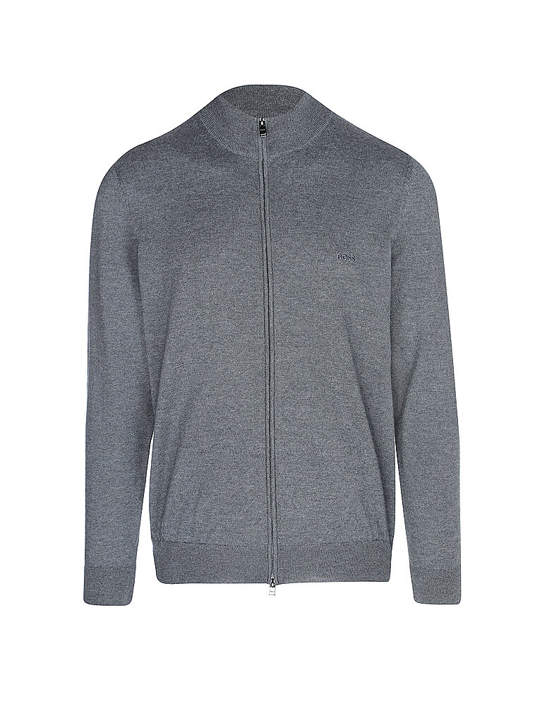 BOSS Strickjacke grau | M von Boss