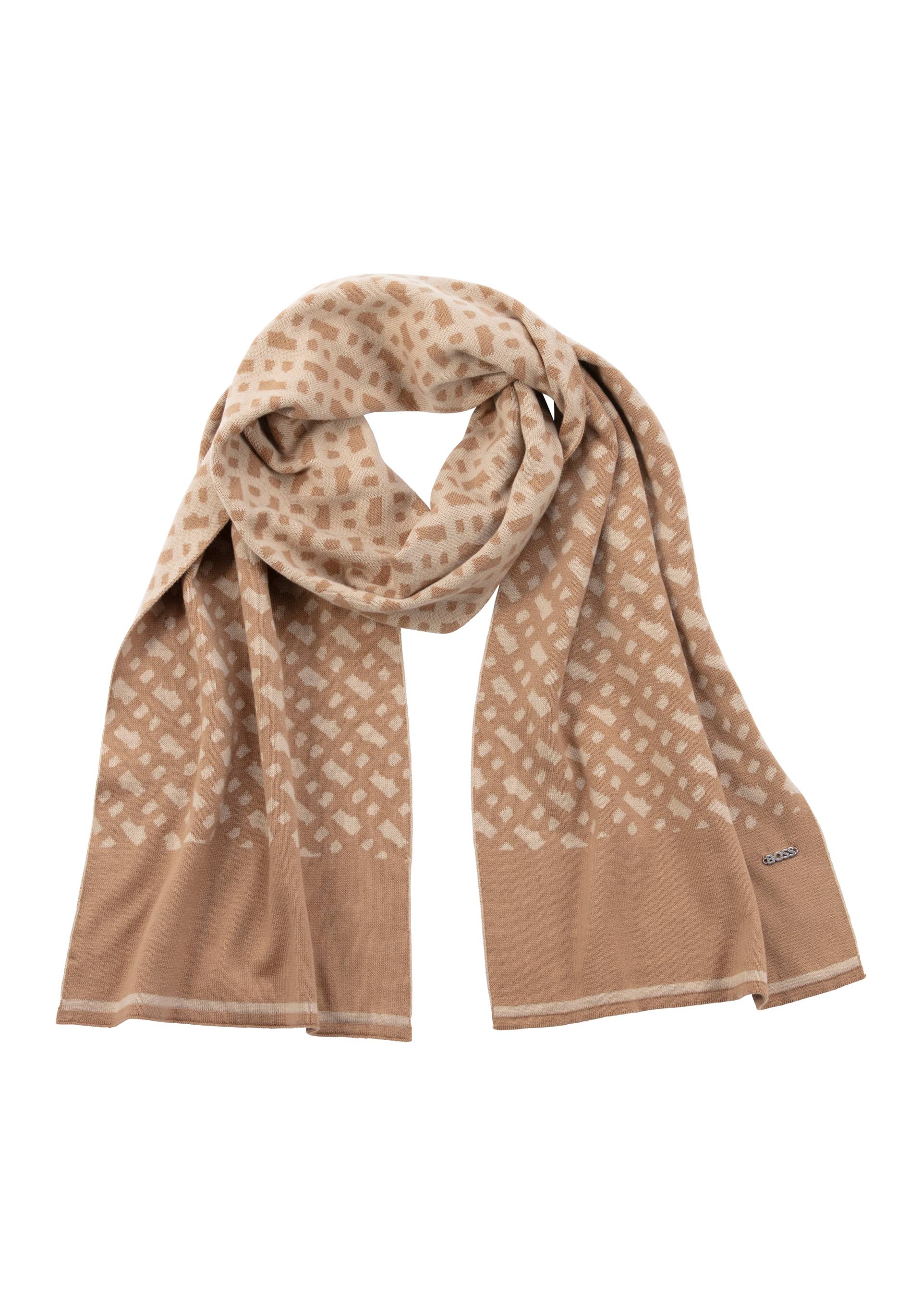 BOSS Strickschal »Lendia_scarf«, schnelltrocknend und temperaturregulierend von Boss