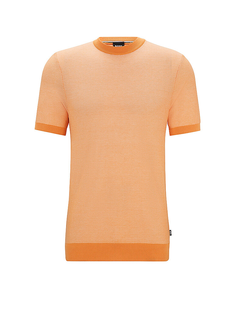 BOSS Strickshirt TANTINO orange | L von Boss