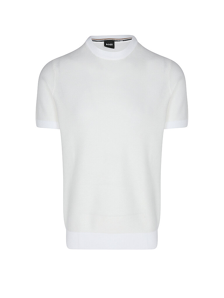 BOSS Strickshirt TANTINO weiss | XXL von Boss