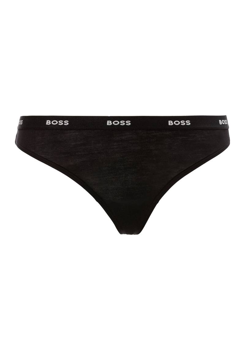 BOSS String »THONG CI«, mit BOSS Logoschriftzug auf dem Bund von Boss