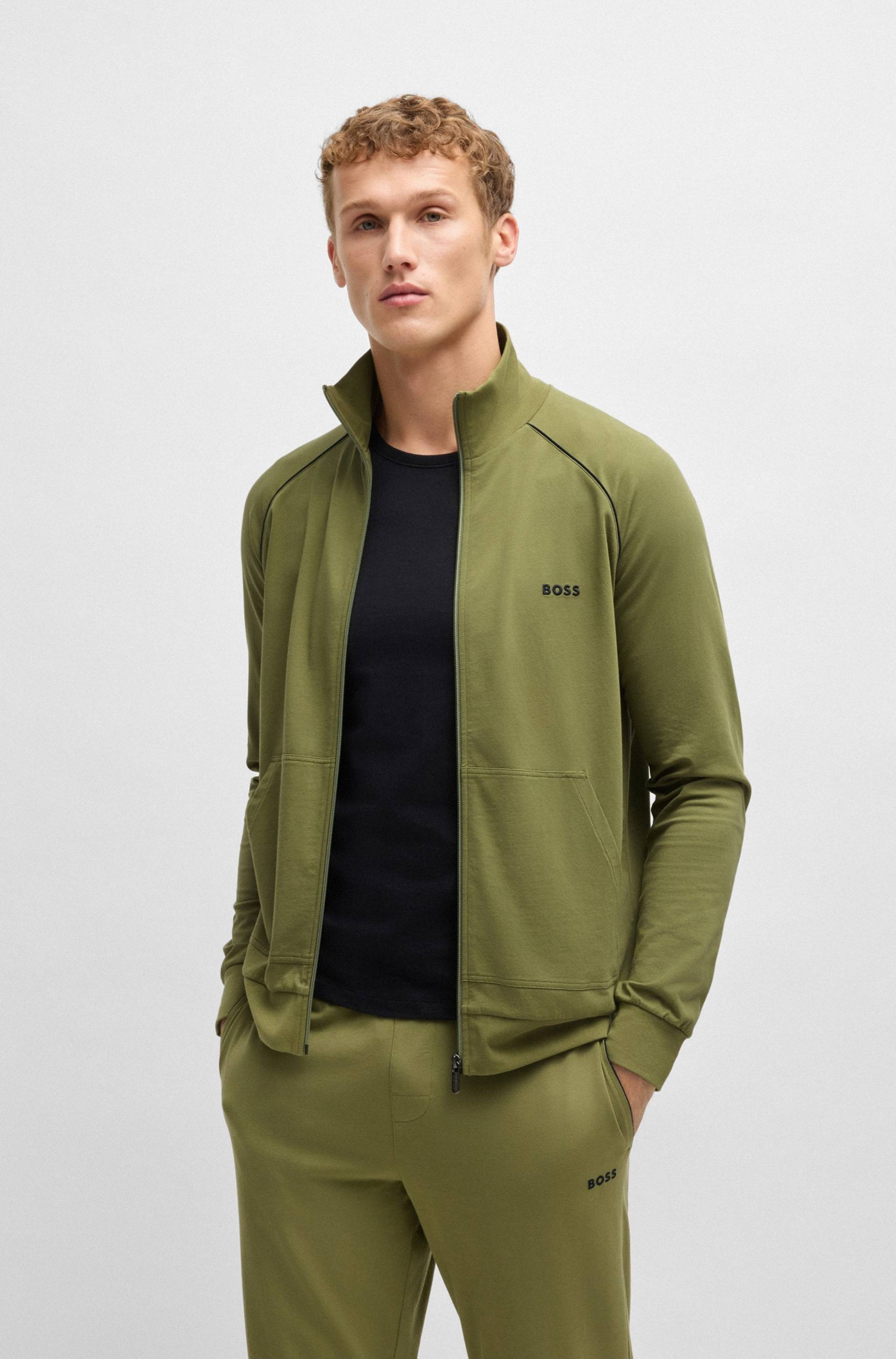 BOSS Sweatjacke »Mix&Match Jacket Z«, mit Kängurutasche BOSS Sweatjacke »Mix&Match Jacket Z«, mit Kängurutasche von Boss