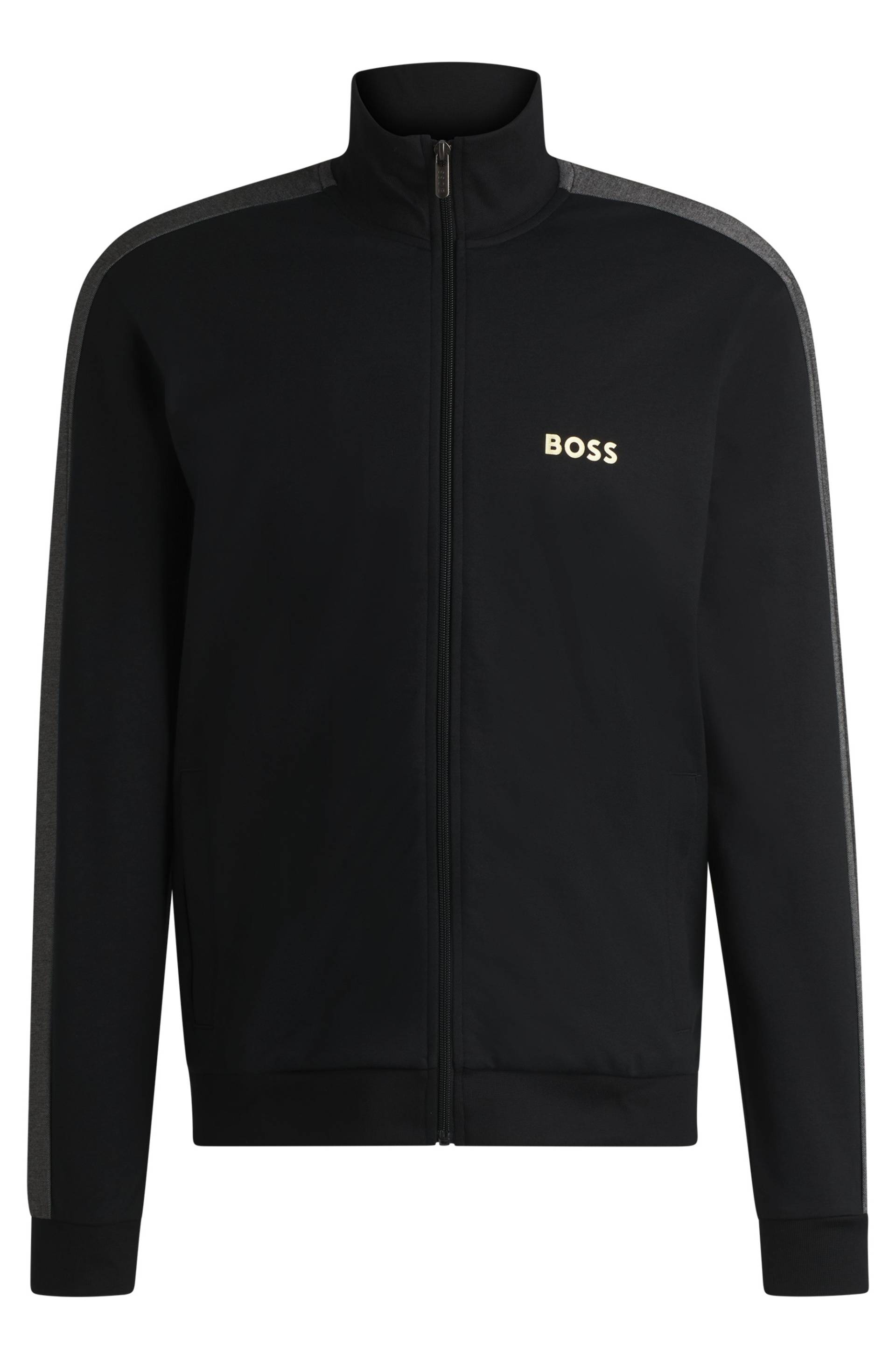 BOSS Sweatjacke »Tracksuit Jacket«, mit Reissverschluss am Kragen BOSS Sweatjacke »Tracksuit Jacket«, mit Reissverschluss am Kragen von Boss