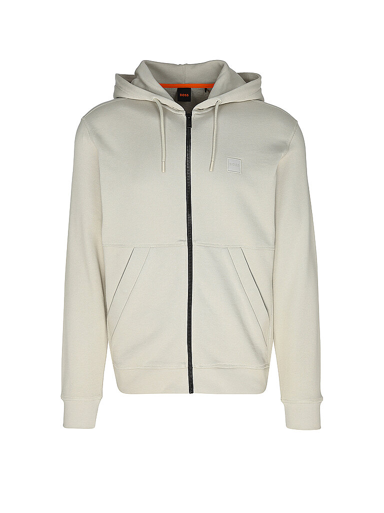 BOSS Sweatjacke ZETALKY beige | L von Boss