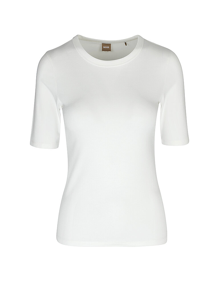 BOSS T-Shirt EFITA  weiss | L von Boss