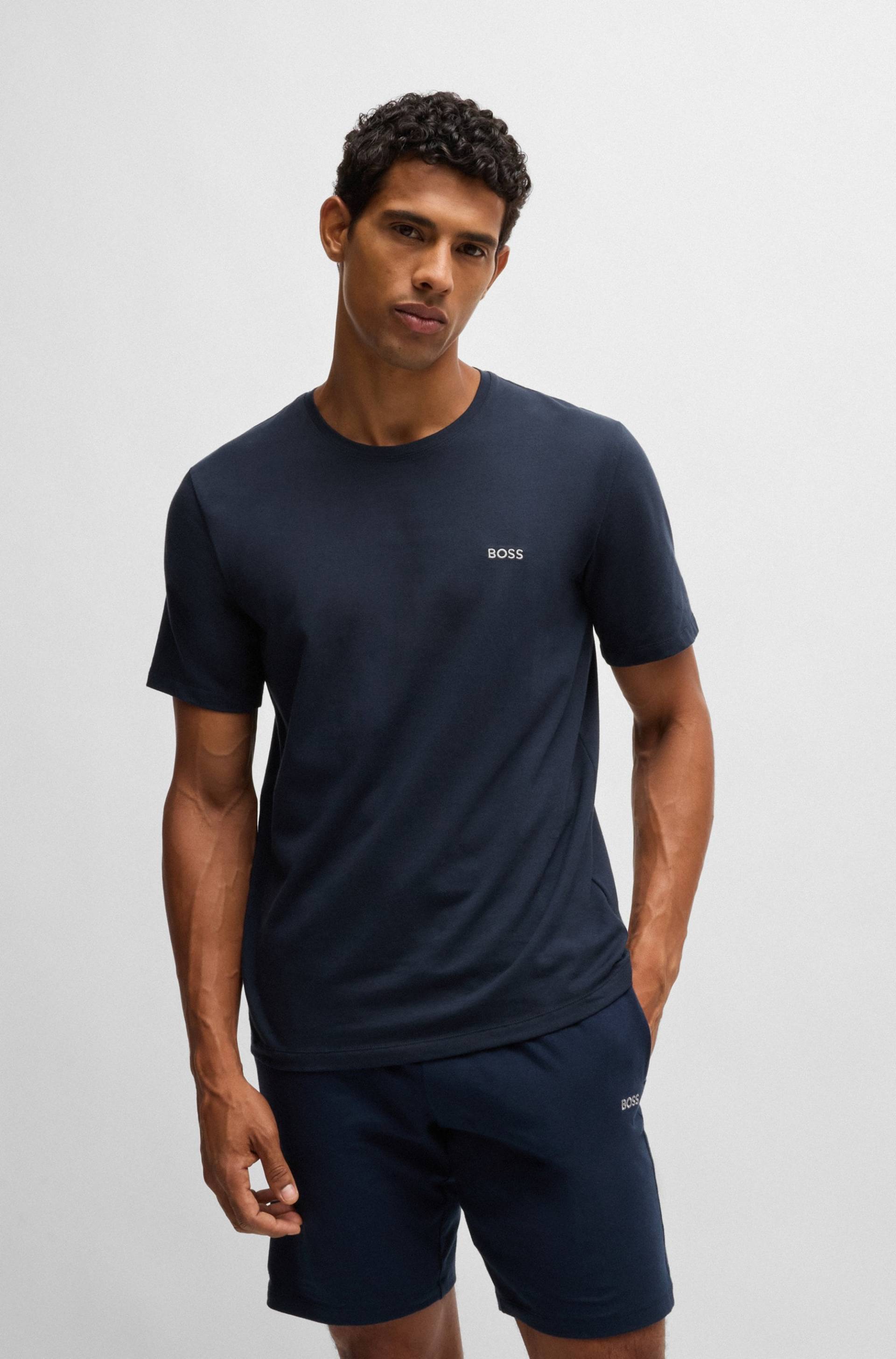 BOSS T-Shirt »Mix&Match T-Shirt R«, mit BOSS Stickerei auf der Brust BOSS T-Shirt »Mix&Match T-Shirt R«, mit BOSS Stickerei auf der Brust von Boss