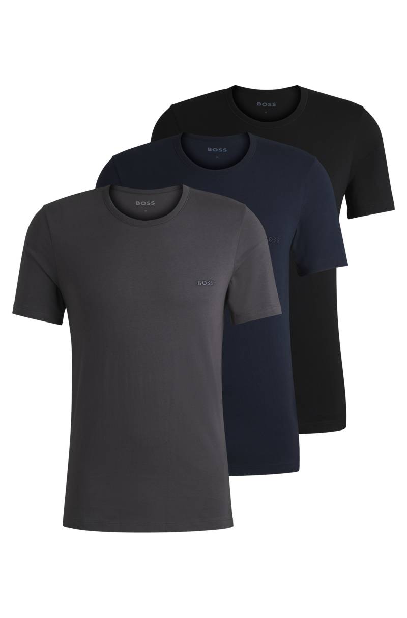 BOSS T-Shirt »T-Shirt Rundhals BOSS One x David Beckham«, mit dezentem BOSS Logo-Print von Boss