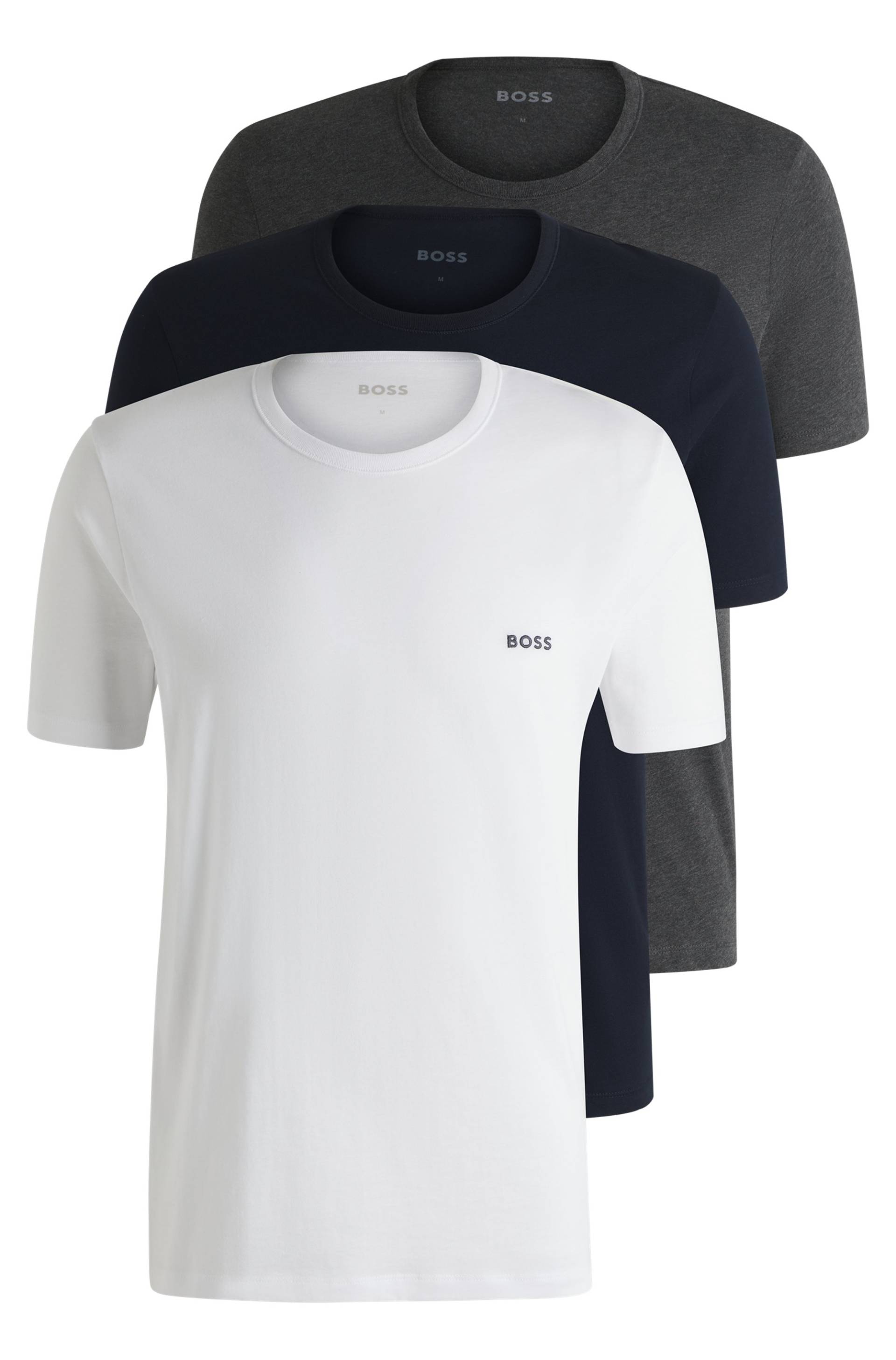 BOSS T-Shirt »T-Shirt Rundhals«, mit dezentem BOSS Logo-Print von Boss