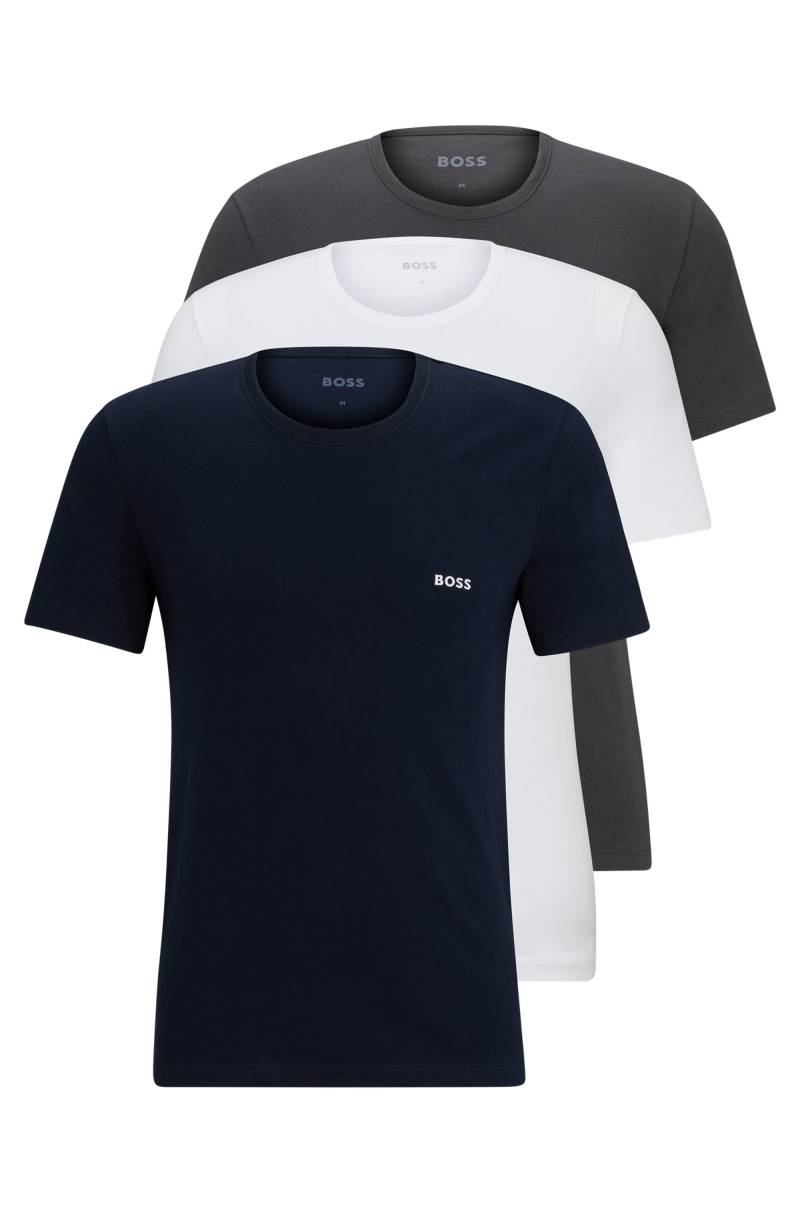 BOSS T-Shirt »T-Shirt Rundhals«, mit dezentem BOSS Logo-Print von Boss