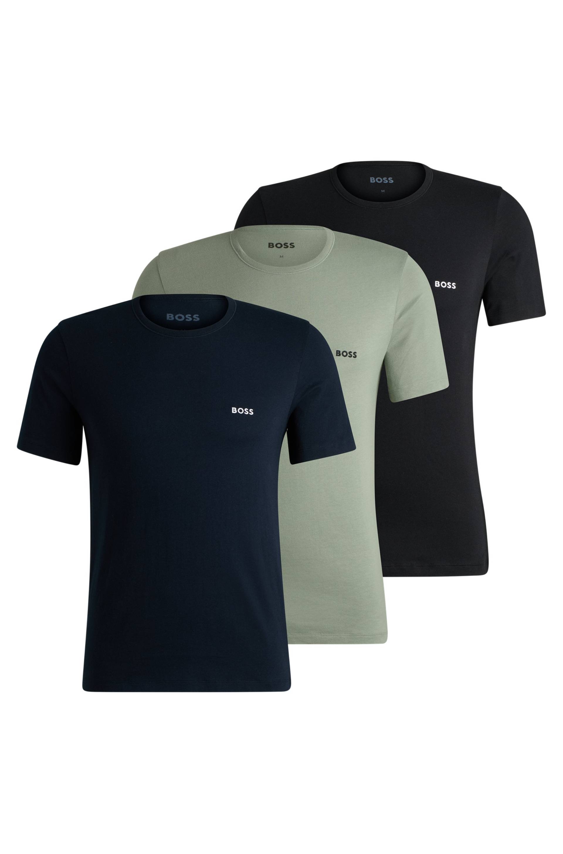 BOSS T-Shirt »TShirtRN 3P Cl«, mit Rundhalsausschnitt BOSS T-Shirt »TShirtRN 3P Cl«, mit Rundhalsausschnitt von Boss
