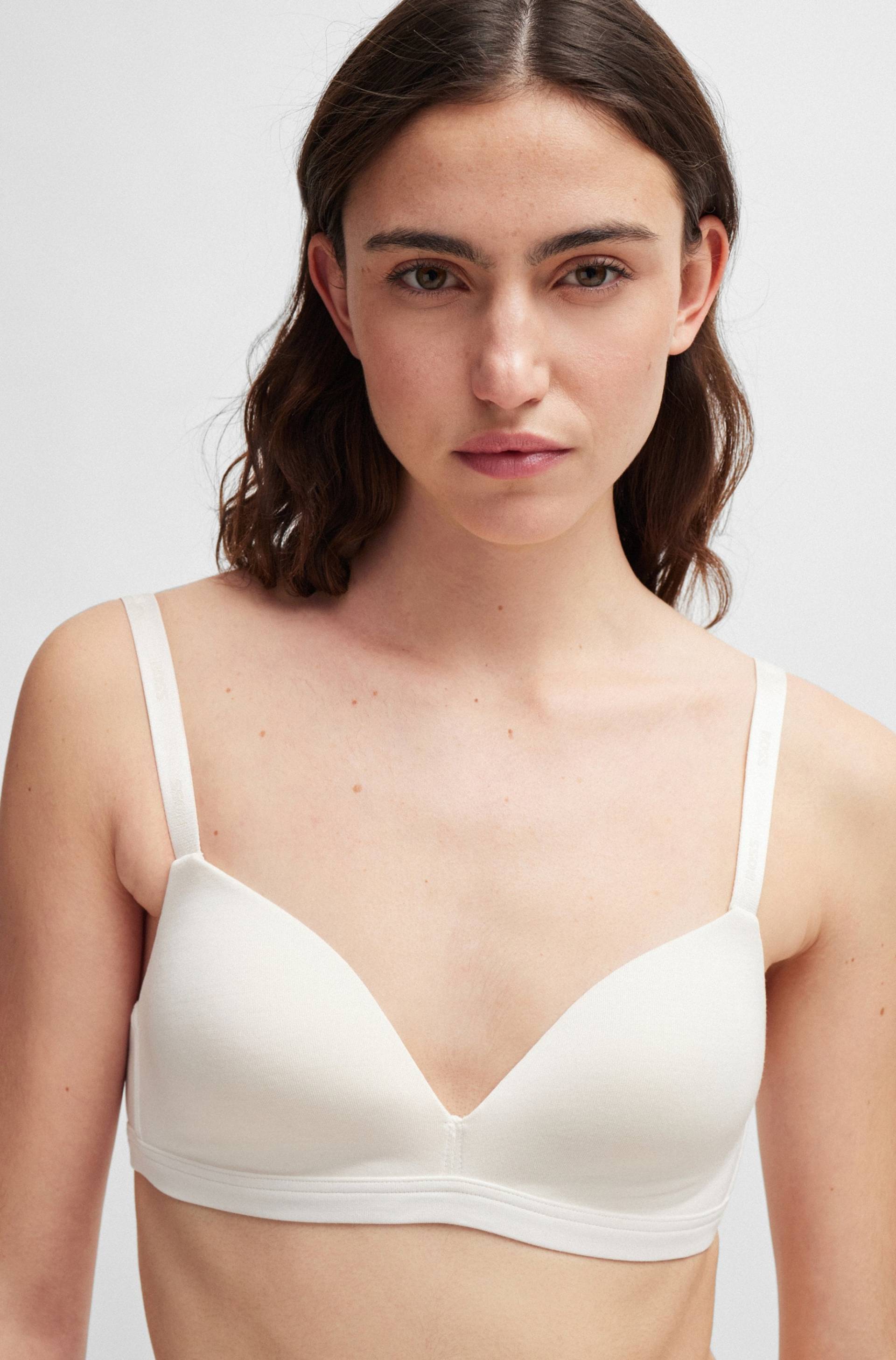 BOSS Triangel-BH »TRIANGLE PADDED CI«, mit BOSS Schriftzug auf den Trägern BOSS Triangel-BH »TRIANGLE PADDED CI«, mit BOSS Schriftzug auf den Trägern von Boss