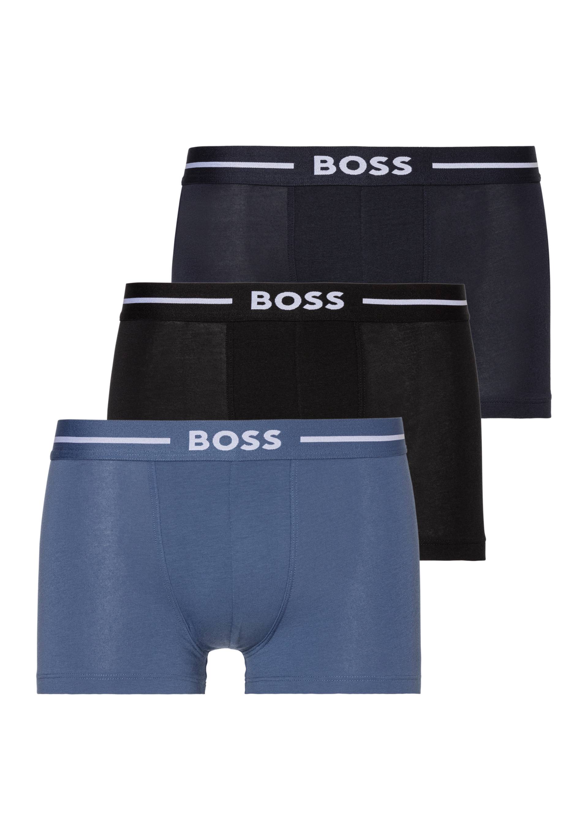 BOSS Trunk »Trunk 3P Bold«, (Packung, 3 St., 3er), mit BOSS Logo auf dem Bund von Boss