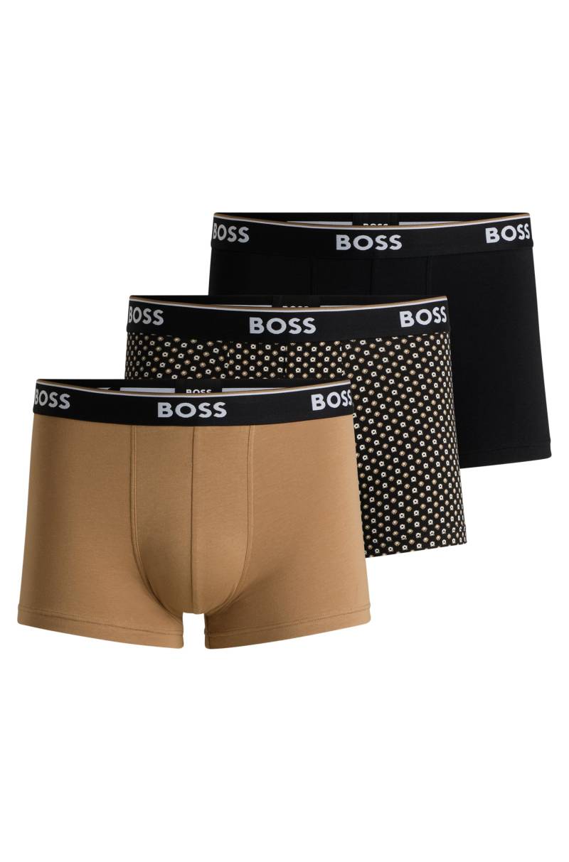 BOSS Trunk »Trunk 3P Power Desig«, (Packung, 3 St., 3er), mit BOSS Schriftzug von Boss