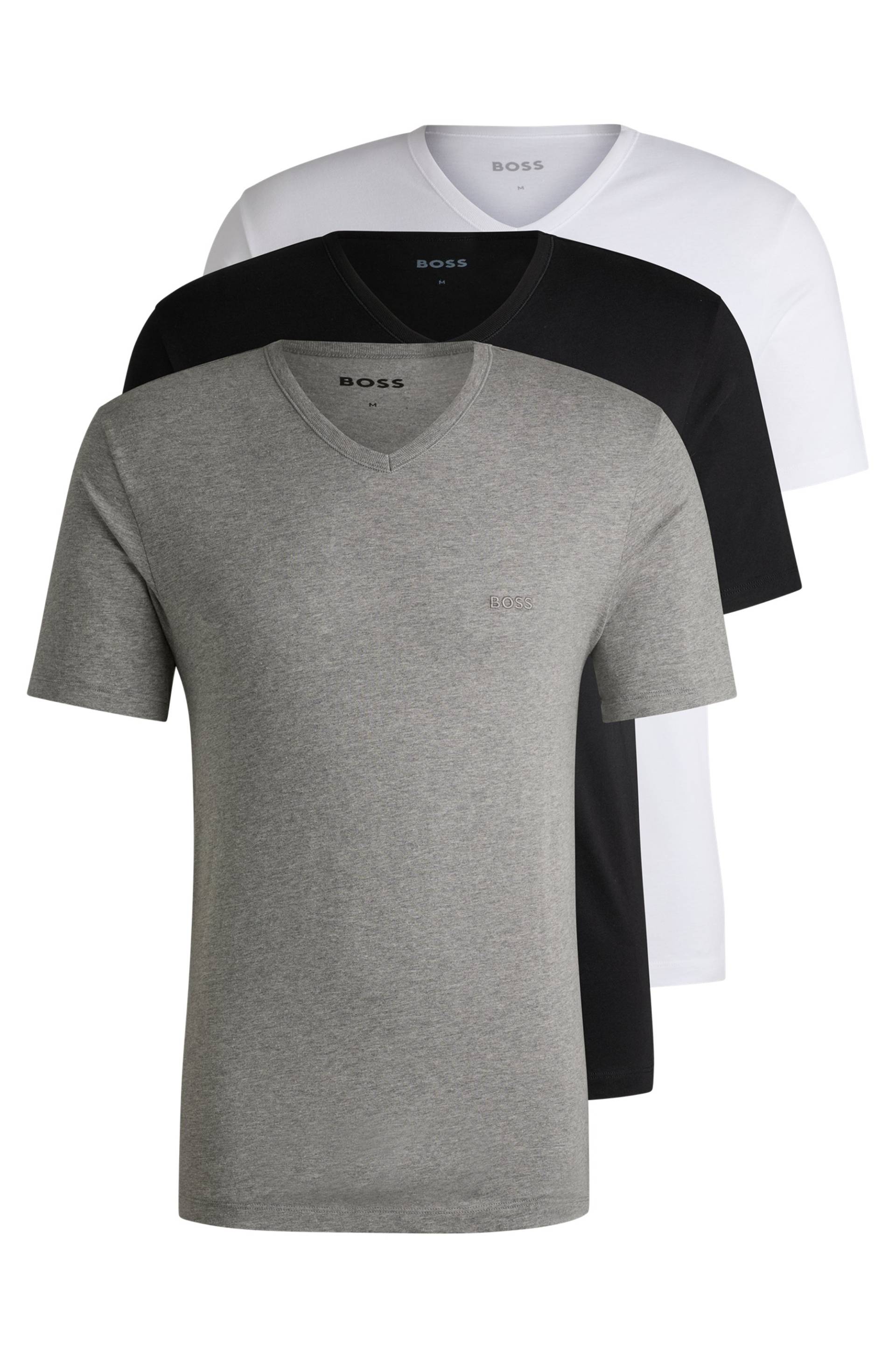 BOSS V-Shirt »T-Shirt VN 3P CO« BOSS V-Shirt »T-Shirt VN 3P CO« von Boss