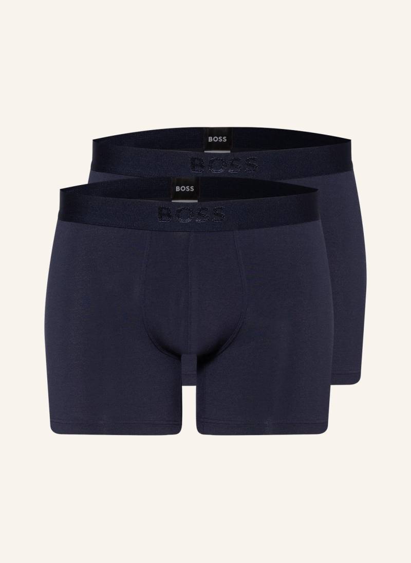 Boss 2er-Pack Boxershorts blau von Boss