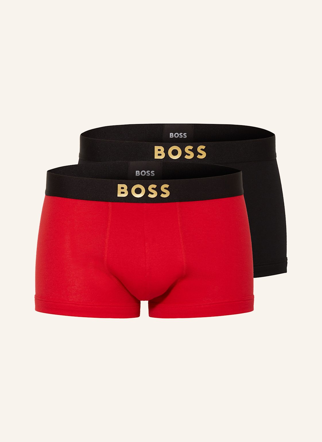 Boss 2er-Pack Boxershorts rot von Boss