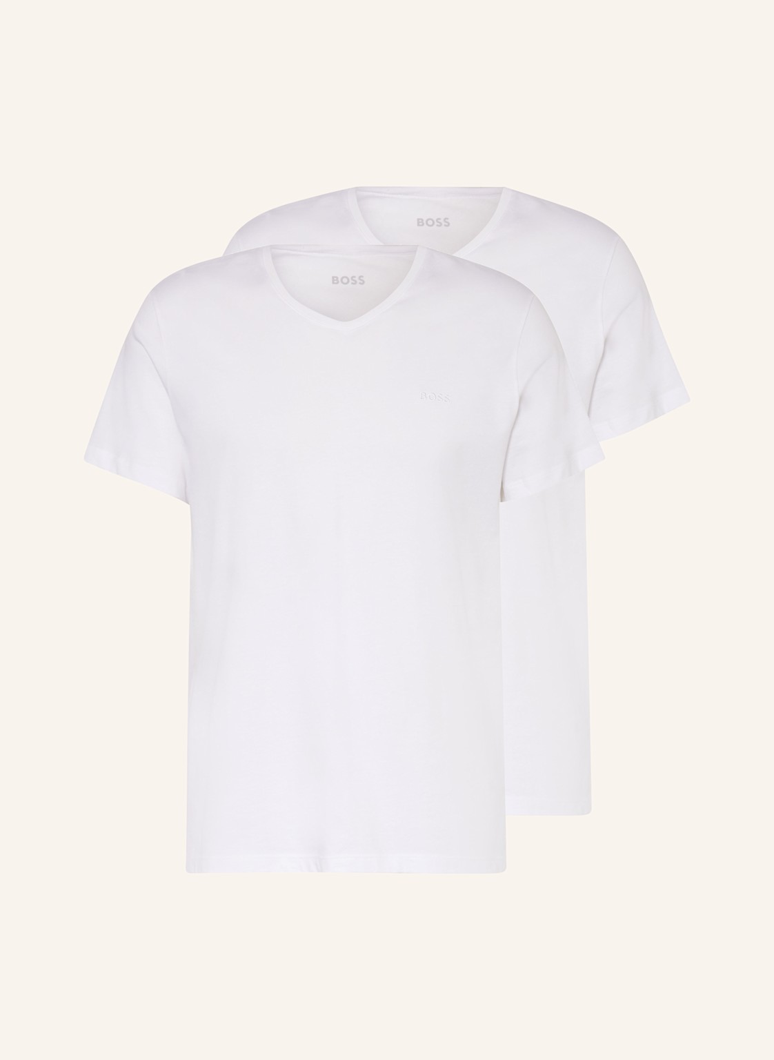 Boss 2er-Pack T-Shirts Comfort weiss Boss 2er-Pack T-Shirts Comfort weiss von Boss