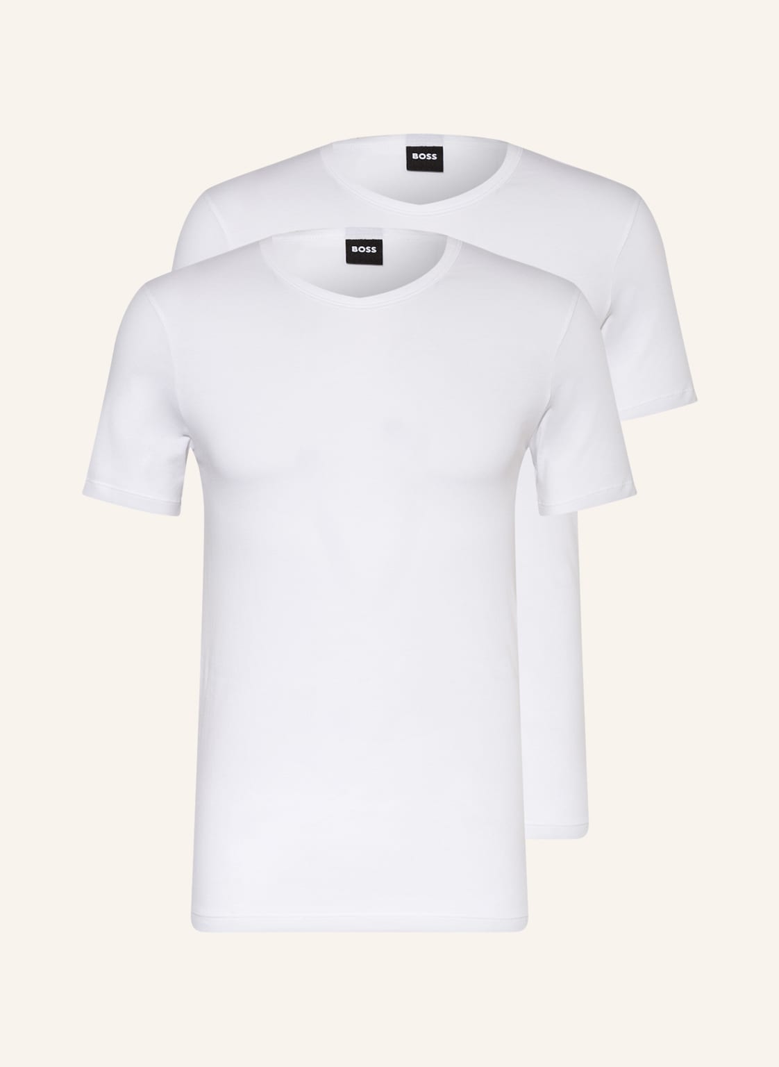 Boss 2er-Pack T-Shirts Modern weiss Boss 2er-Pack T-Shirts Modern weiss von Boss
