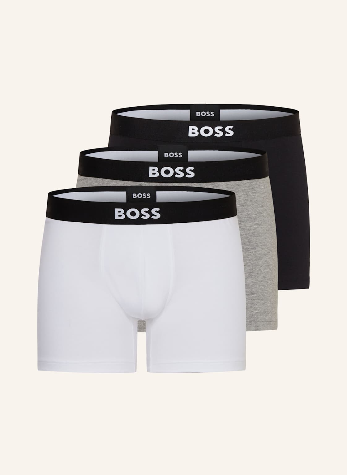 Boss 3er-Pack Boxershorts One weiss Boss 3er-Pack Boxershorts One weiss von Boss