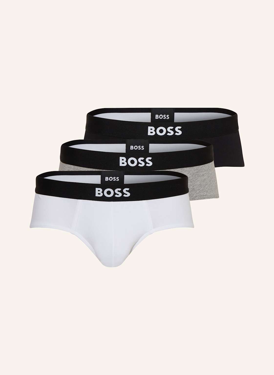 Boss 3er-Pack Slips One weiss Boss 3er-Pack Slips One weiss von Boss
