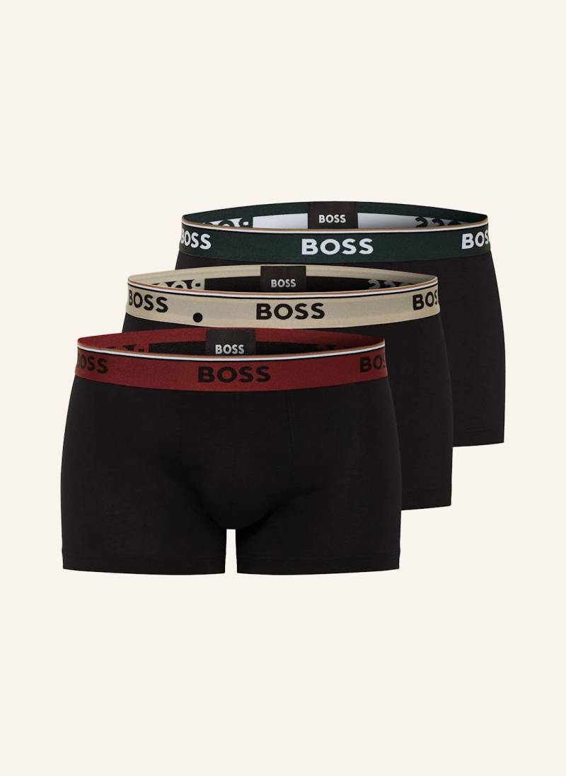 Boss 3er-Pack Boxershorts Power gruen von Boss