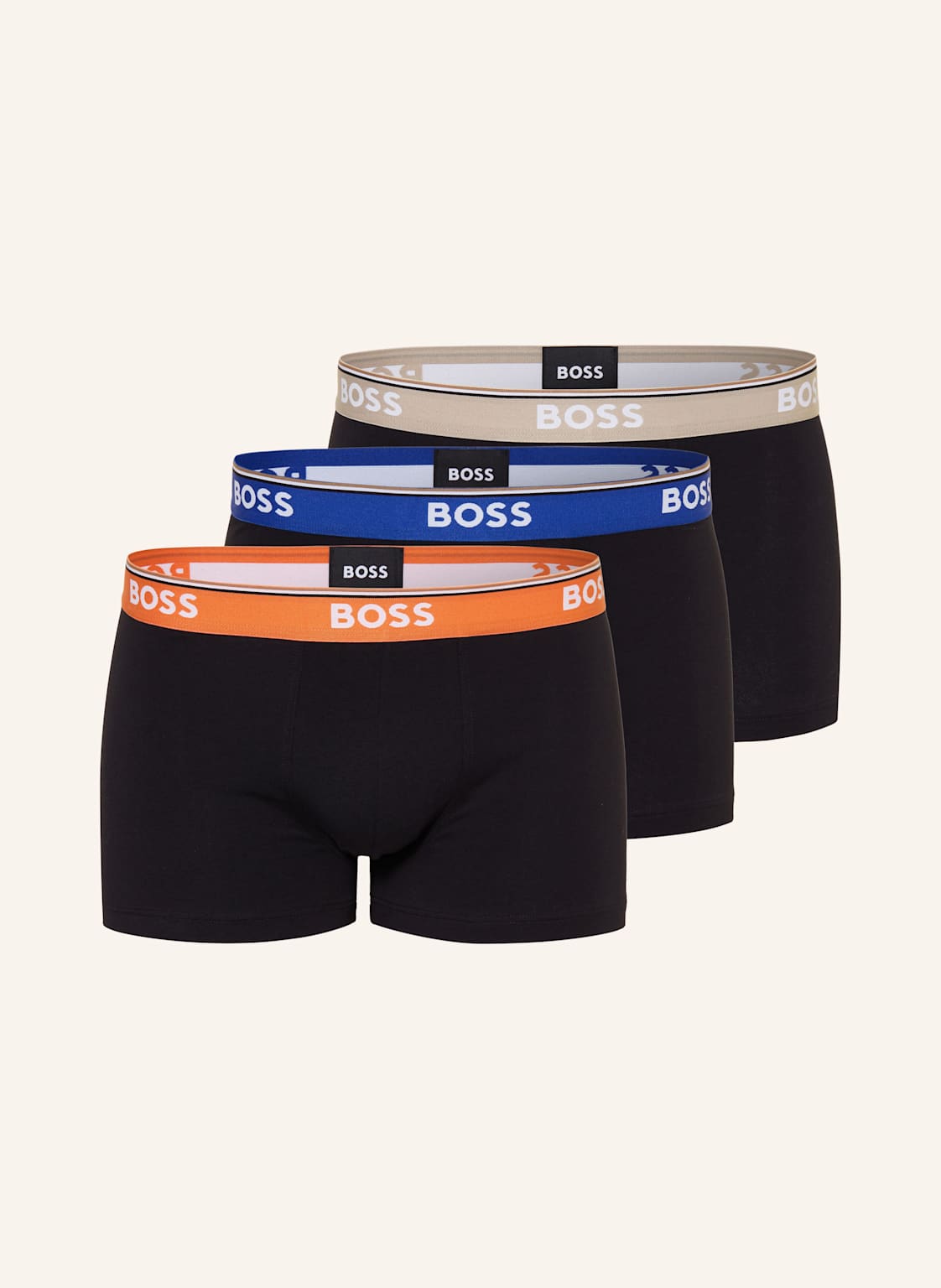 Boss 3er-Pack Boxershorts Power orange von Boss